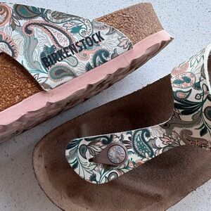 Birkenstock Paisley Print Sandals - size 37